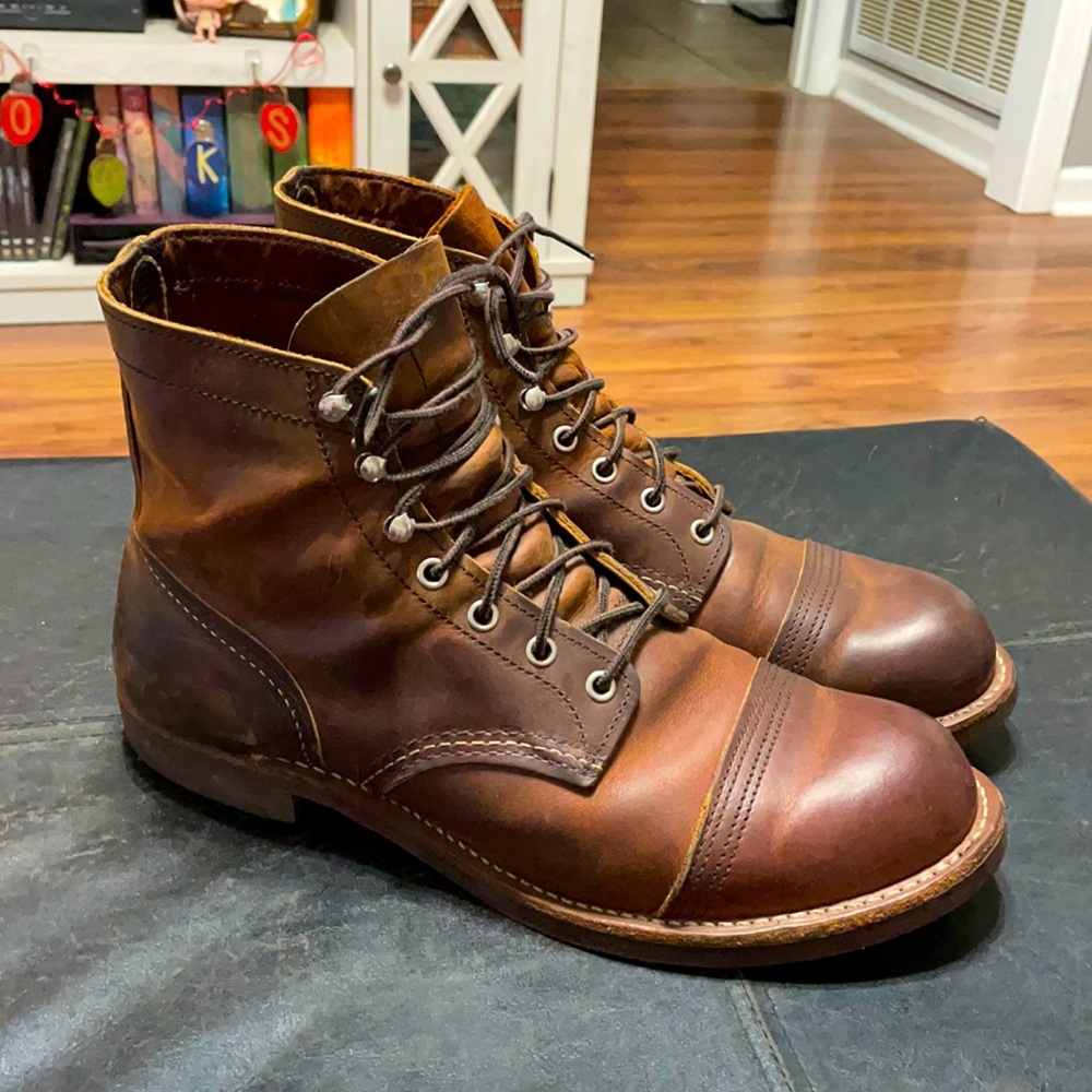 Red Wing Iron Ranger in Copper Rough & Tough